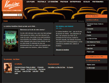 Tablet Screenshot of cinema-vendome.be